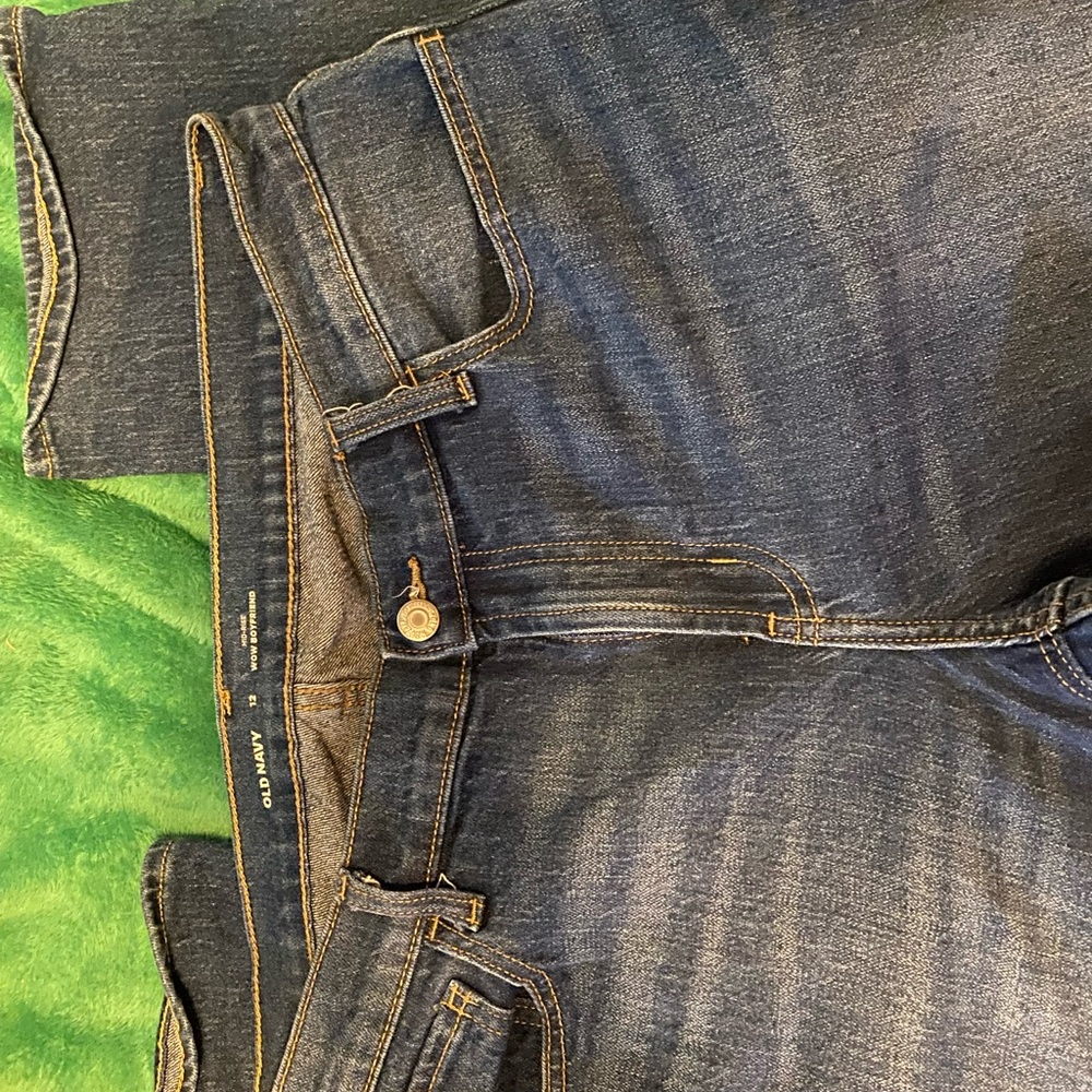 Old Navy Dark Blue Denim Pants
